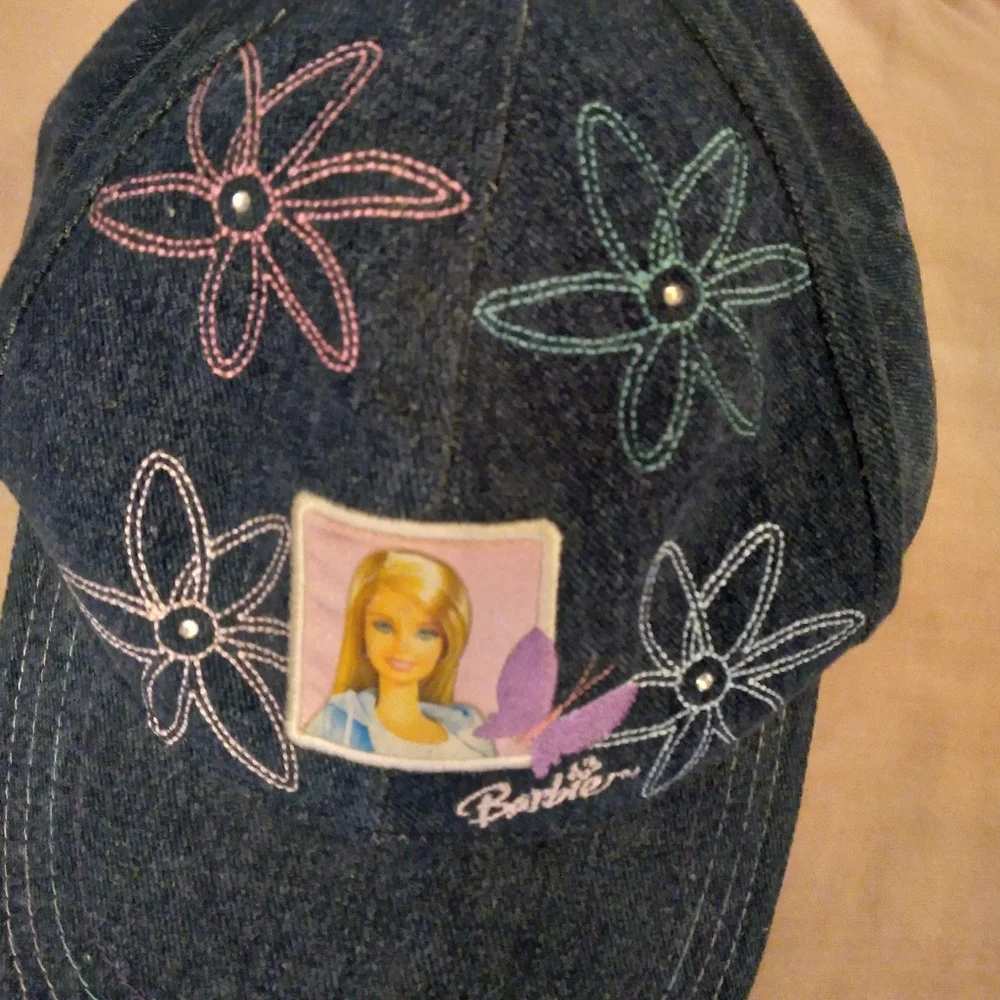 Barbie Blue Denim Baseball Cap